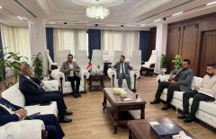 خلال استقباله رئيس مؤسسة غداً لإدارة المخاطر .. مدير عام شركة سومو: منتدى بغداد الدولي للطاقة محطة مهمة لإبراز مكانة العراق عالمياً